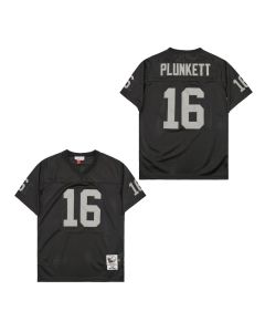 Jim Plunkett 16 Las Vegas Raiders Throwback Men Jersey – Black