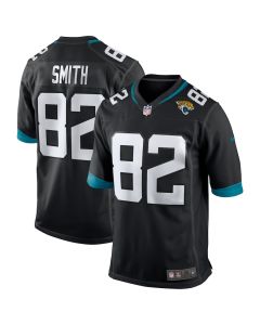 Jimmy Smith 82 Jacksonville Jaguars Men Game Retired Jersey – Black