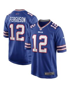 Joe Ferguson 12 Buffalo Bills Men Game Retired Jersey – Royal