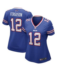 Joe Ferguson 12 Buffalo Bills Women Game Retired Jersey – Royal