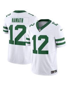 Joe Namath 12 New York Jets Game Jersey – Men, Legacy White