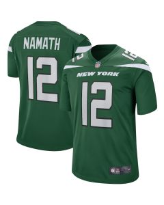 Joe Namath 12 New York Jets Men Game Retired Jersey – Gotham Green