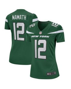 Joe Namath 12 New York Jets Women Game Retired Jersey – Gotham Green