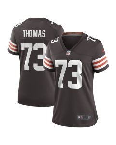Joe Thomas 73 Cleveland Browns Women Retired Game Jersey – Brown