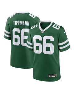 Joe Tippmann 66 New York Jets Team Game Men Jersey – Legacy Green