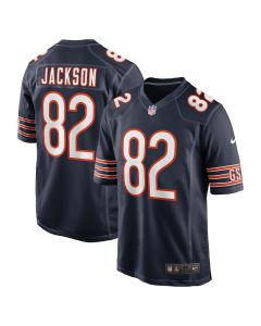 John Jackson 82 Chicago Bears Game Men Jersey – Navy