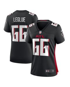 John Leglue 66 Atlanta Falcons Game Women Jersey – Black