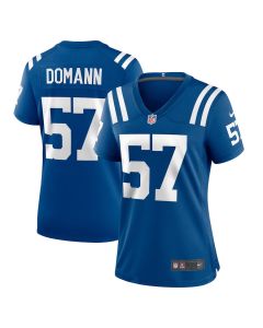 JoJo Domann 57 Indianapolis Colts Women’s Game Jersey – Royal