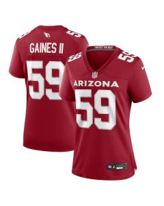 Jon Gaines II 59 Arizona Cardinals Women’s Game Jersey – Cardinal