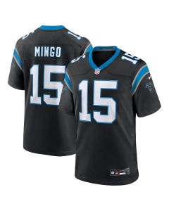 Jonathan Mingo 15 Carolina Panthers Game Men Jersey – Black