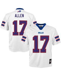 Josh Allen 17 Buffalo Bills YOUTH Jersey – White