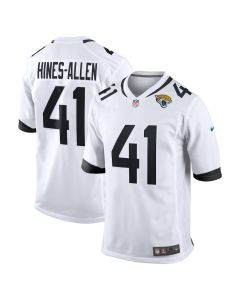 Josh Hines-Allen 41 Jacksonville Jaguars Player Game Men Jersey – White