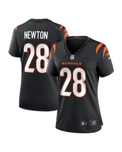 Josh Newton 28 Cincinnati Bengals Women’s Game Jersey – Black