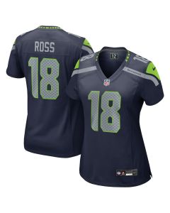 Josh Ross 18 Seattle Seahawks Women’s Game Jersey – College Navy