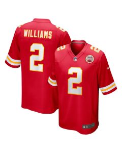 Joshua Williams 2 Kansas City Chiefs Game Men Jersey – Red