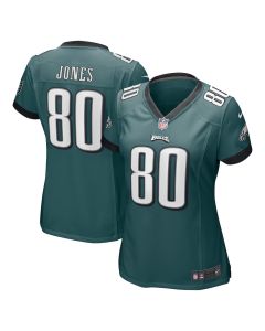 Julio Jones 80 Philadelphia Eagles Game Women Jersey – Midnight Green