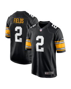 Justin Fields 2 Pittsburgh Steelers Alternate Game Men Jersey – Black
