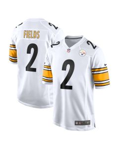 Justin Fields 2 Pittsburgh Steelers Game Men Jersey – White