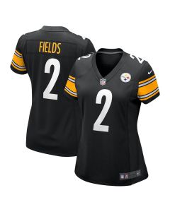 Justin Fields 2 Pittsburgh Steelers Game Women Jersey – Black