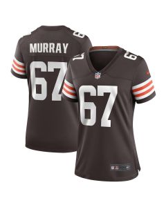 Justin Murray 67 Cleveland Browns Game Women Jersey – Brown