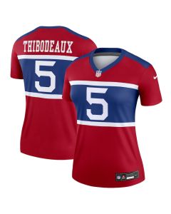 Kayvon Thibodeaux 5 New York Giants Women’s Alternate Legend Player Jersey – Century Red