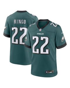Kelee Ringo 22 Philadelphia Eagles Team Game Men Jersey – Midnight Green