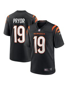 Kendric Pryor 19 Cincinnati Bengals Game Men Jersey – Black