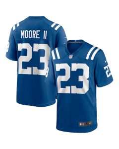 Kenny Moore II 23 Indianapolis Colts Men Game Jersey – Royal