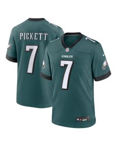 Kenny Pickett 7 Philadelphia Eagles Team Game Men Jersey – Midnight Green