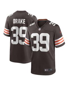 Kenyan Drake 39 Cleveland Browns Game Men Jersey – Brown