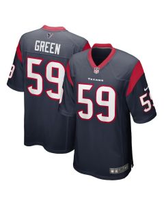 Kenyon Green 59 Houston Texans Men Game Jersey – Navy