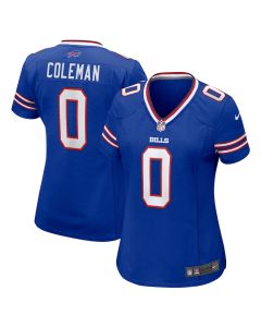 Keon Coleman 0 Buffalo Bills Women’s Game Jersey – Royal