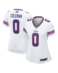 Keon Coleman 0 Buffalo Bills Women’s Game Jersey – White
