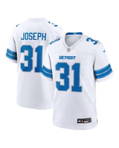 Kerby Joseph 31 Detroit Lions Game Men Jersey – White