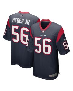 Kerry Hyder Jr. 56 Houston Texans Game Men Jersey – Navy
