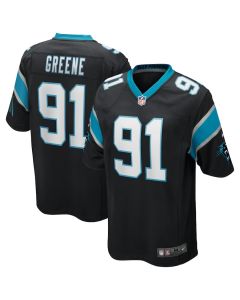 Kevin Greene 91 Carolina Panthers Men Game Retired Jersey – Black