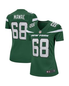 Kevin Mawae 68 New York Jets Women Game Retired Jersey – Gotham Green