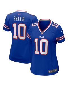 Khalil Shakir 10 Buffalo Bills Women Game Jersey – Royal