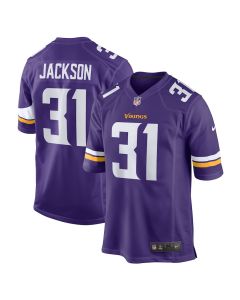 Khyree Jackson 31 Minnesota Vikings Game Men Jersey – Purple