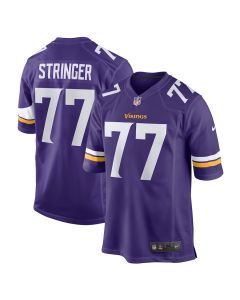 Korey Stringer 77 Minnesota Vikings Men Retired Jersey – Purple