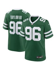 Leonard Taylor III 96 New York Jets Team Game Men Jersey – Legacy Green