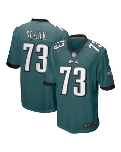 Le’Raven Clark 73 Philadelphia Eagles Game Men Jersey – Midnight Green