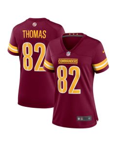 Logan Thomas 82 Washington Commanders Women Game Jersey – Burgundy