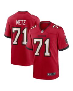 Lorenz Metz 71 Tampa Bay Buccaneers Game Men Jersey – Red