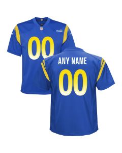 Los Angeles Rams YOUTH Custom Game Jersey – Royal