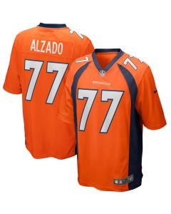 Lyle Alzado 77 Denver Broncos Men Game Retired Jersey – Orange