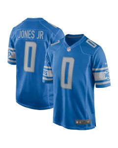 Marvin Jones Jr. 0 Detroit Lions Game Men Jersey – Blue