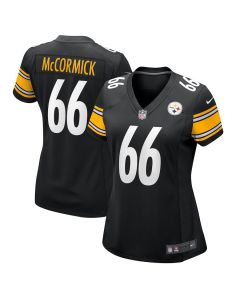 Mason McCormick 66 Pittsburgh Steelers Women’s Game Jersey – Black