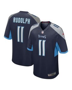 Mason Rudolph 11 Tennessee Titans Game Men Jersey – Navy