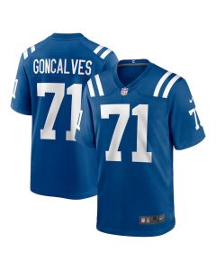 Matt Goncalves 71 Indianapolis Colts Game Men Jersey – Royal